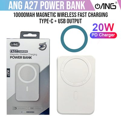 ANG 10000mAh 20W for Megsafe Magnetic Wireless Power Bank